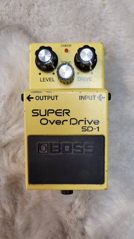 Used Boss SD-1 Super Overdrive w/Box