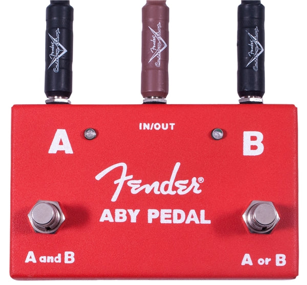 安価 FENDER ボックス ABスイッチ Pedal ABY 2-Switch ギター 