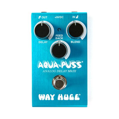 Way Huge Electronics WM71 Mini Aqua-Puss Analog Delay Effects Pedal