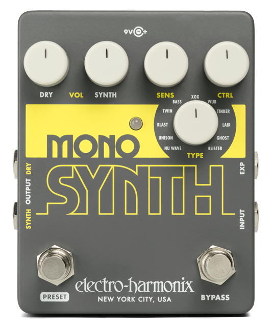 Electro Harmonix Mono Synth Guitar Pedal