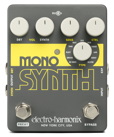 Electro Harmonix Mono Synth Guitar Pedal