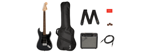 Squier Affinity Series Stratocaster Charcoal Metallic HSS Pack