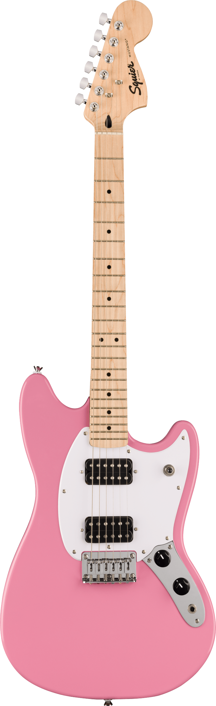 Squier Sonic Mustang HH Flash Pink