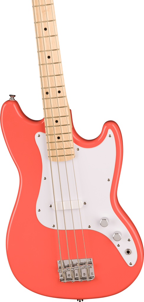 Squier Sonic Bronco Bass Tahitian Coral