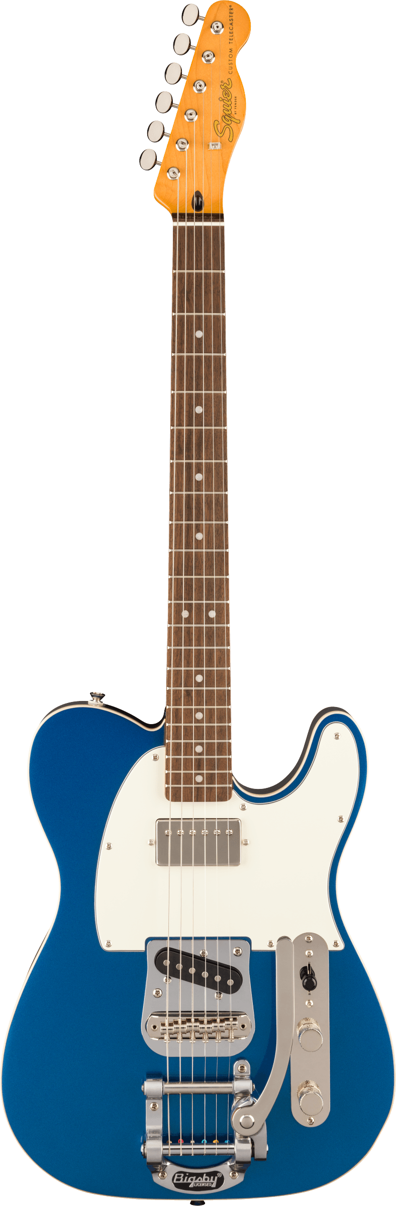 Squier Classic Vibe Custom Telecaster SH with Bigsby Lake Placid Blue