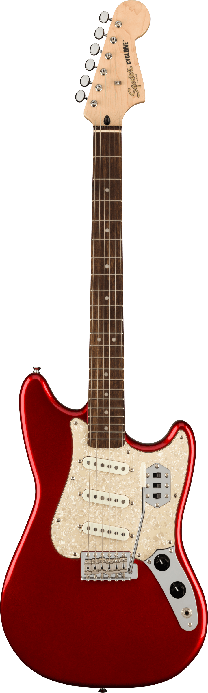 Squier Paranormal Cyclone Candy Apple Red