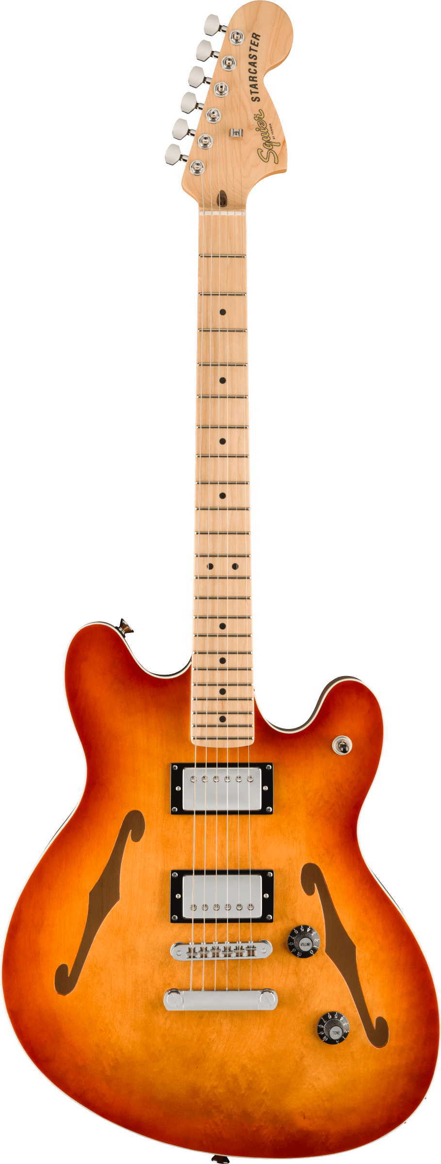 Squier Affinity Series Starcaster Deluxe Sienna Sunburst