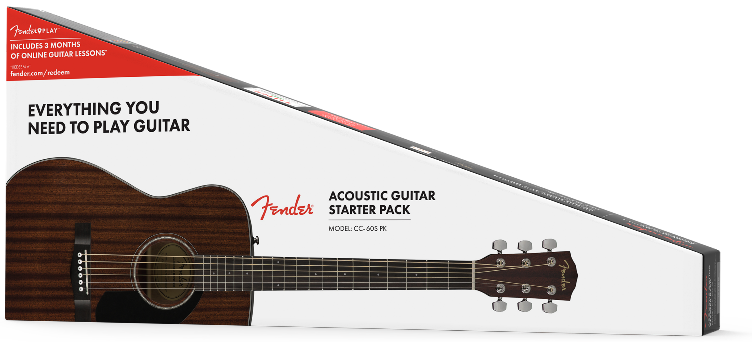 Fender CC-60S Concert Pack V2 All-Mahogany