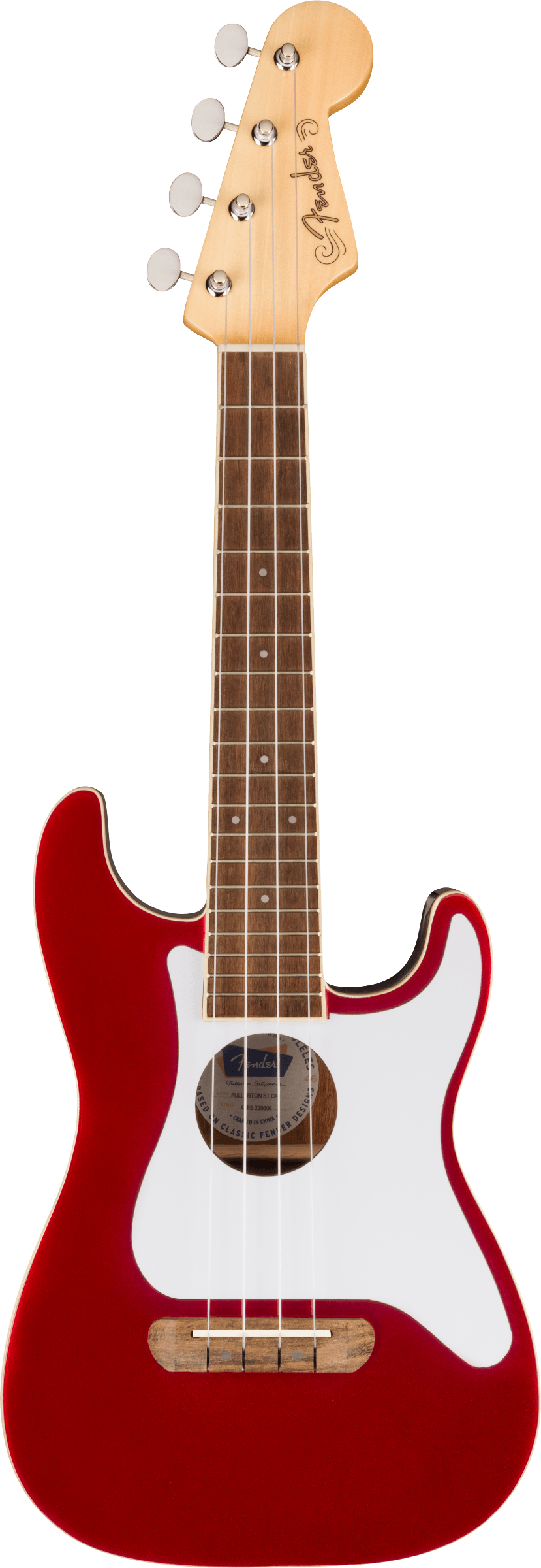 Fender Fullerton Strat Uke Candy Apple Red