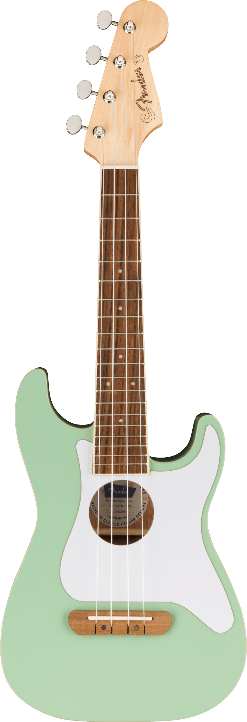 Fender Fullerton Strat Ukulele Surf Green