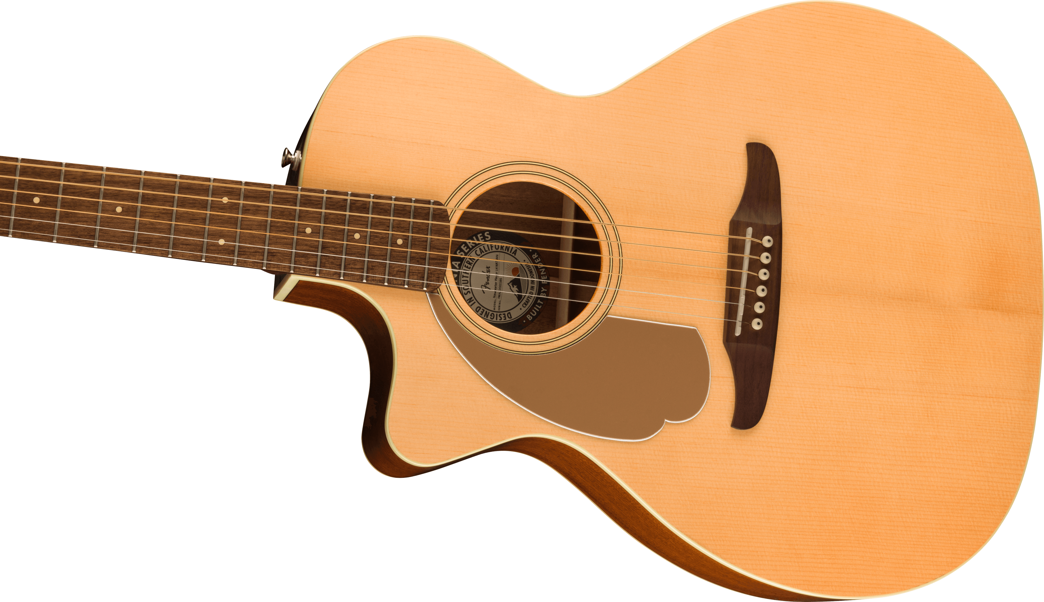 Fender Newporter Player Natural Left-Handed Acoustic-Electric