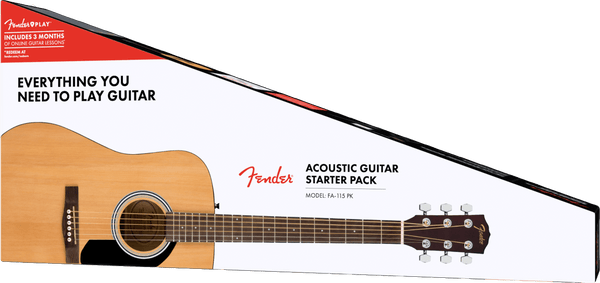 Fender FA-115 Dreadnought Pack Natural Walnut Fingerboard