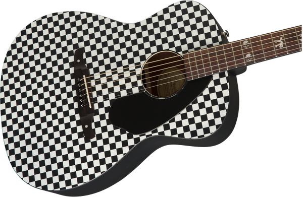 Fender  Tim Armstrong Hellcat Checkerboard Acoustic Guitar