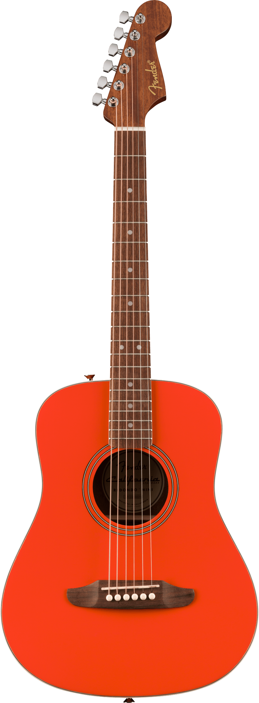 Fender California Standard Redondo Mini Fiesta Red w/ Bag