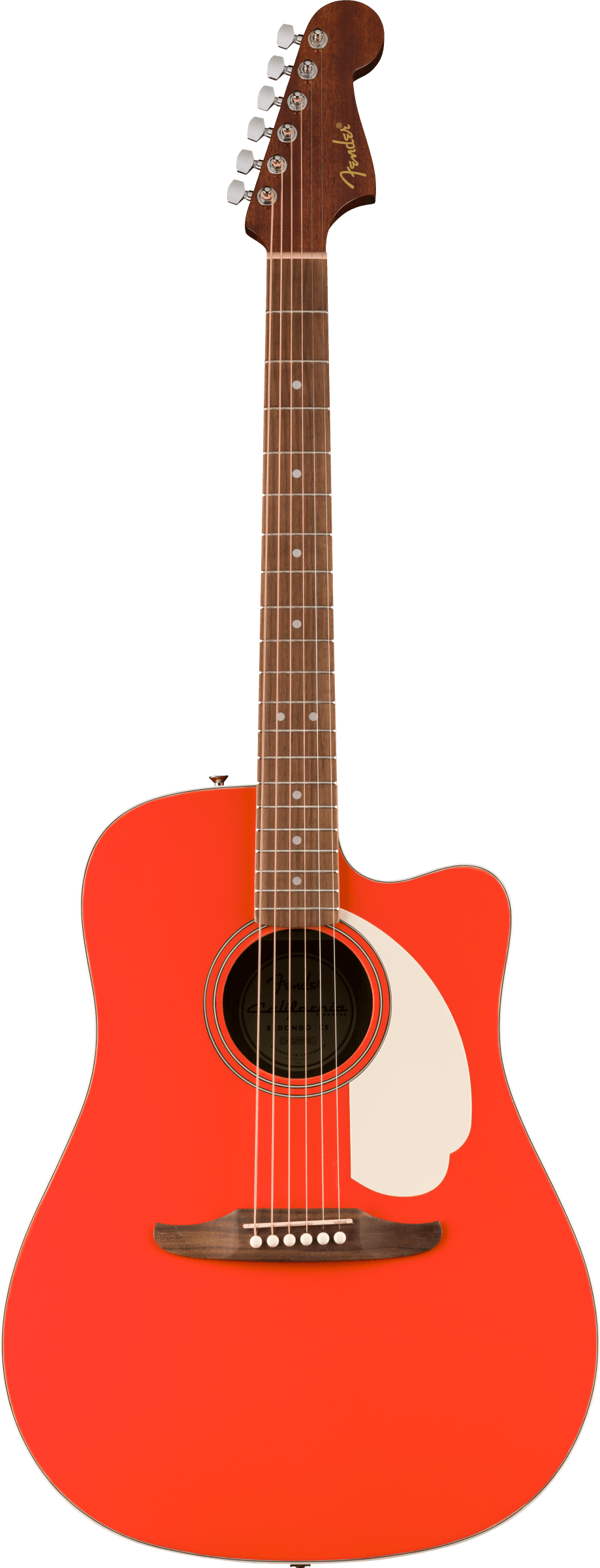 Fender California Standard Redondo CE Acoustic-Electric Fiesta Red