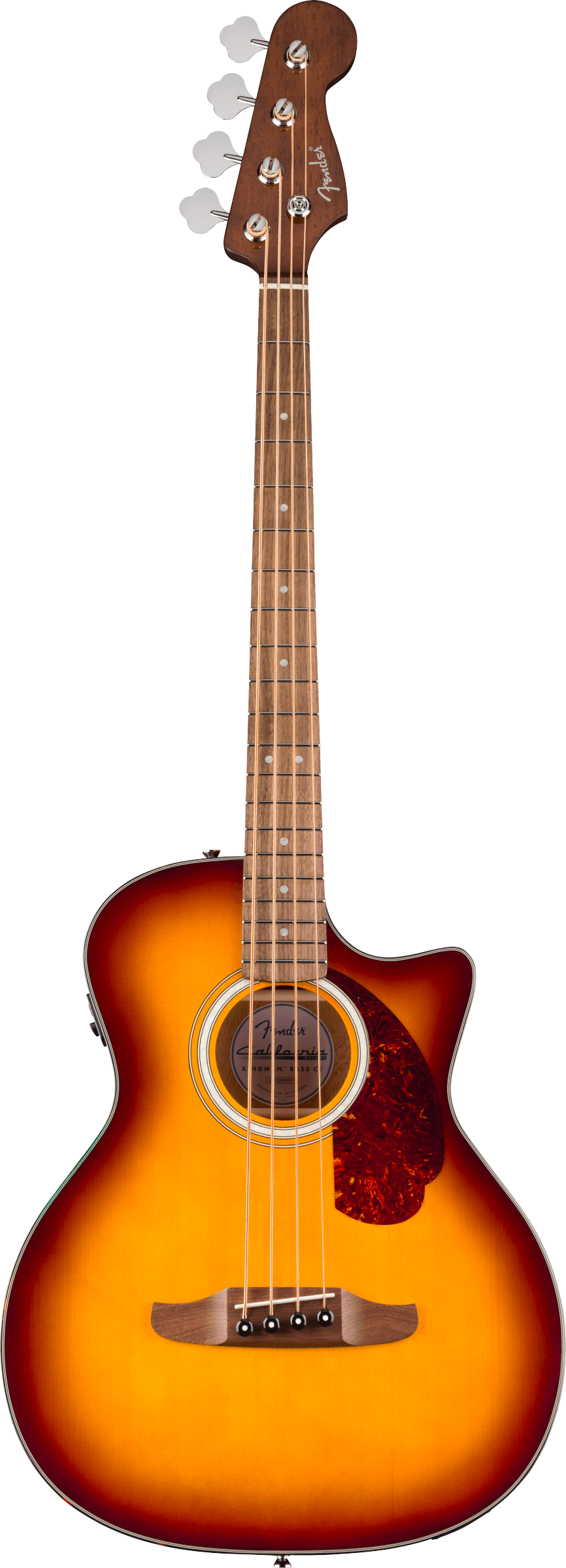 Fender California Deluxe Kingman Bass CE Honey Sunburst