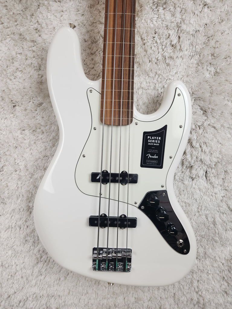 Fender Player Fretless Jazz Bass Polar White