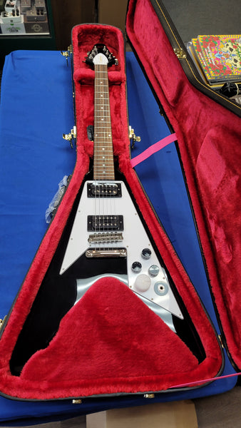 Epiphone Kirk Hammett 1979 Fying V Ebony W/ Hard Case