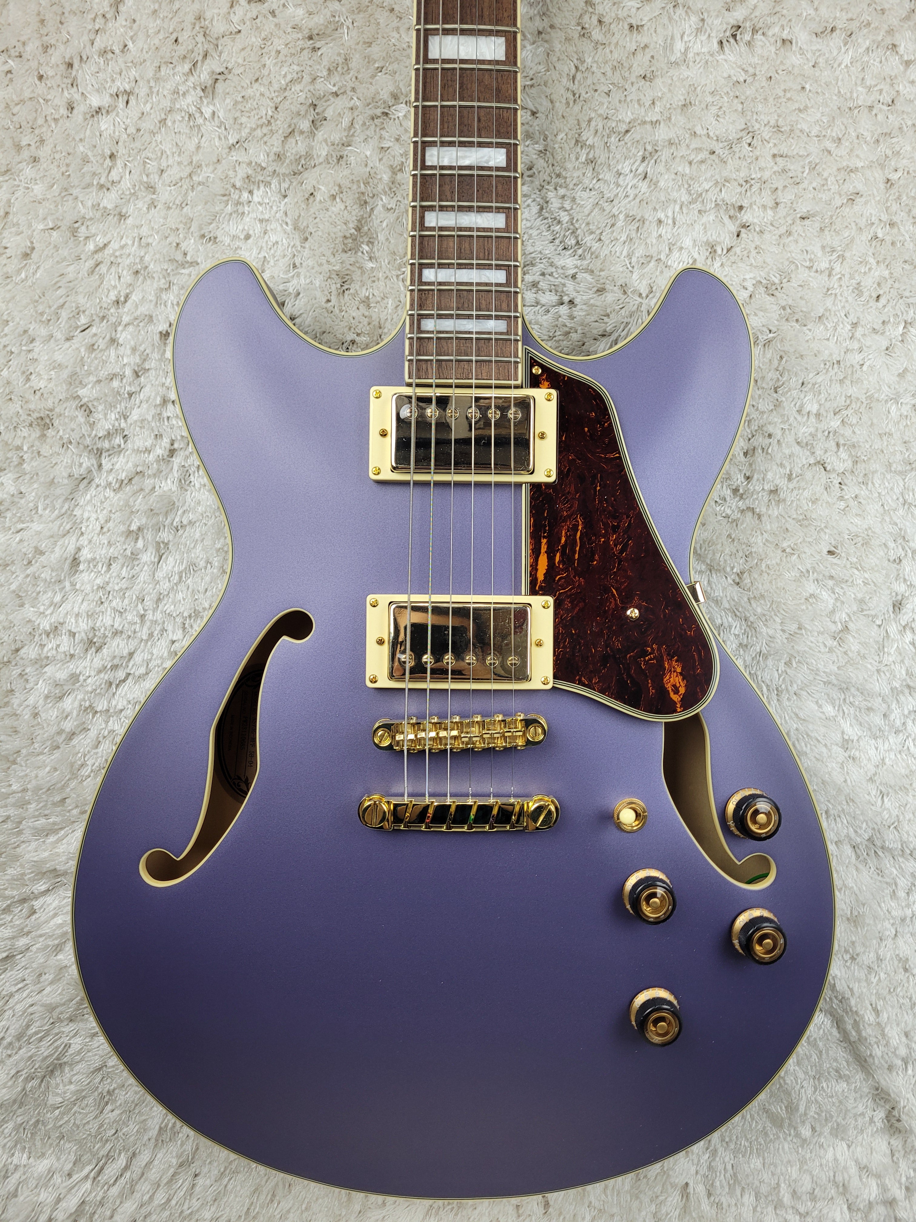 Ibanez Artcore AS73GMPF Metallic Purple Flat