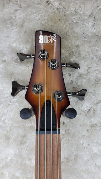 Ibanez SR370EFBBT Fretless 4-string Electric Bass Brown Burst