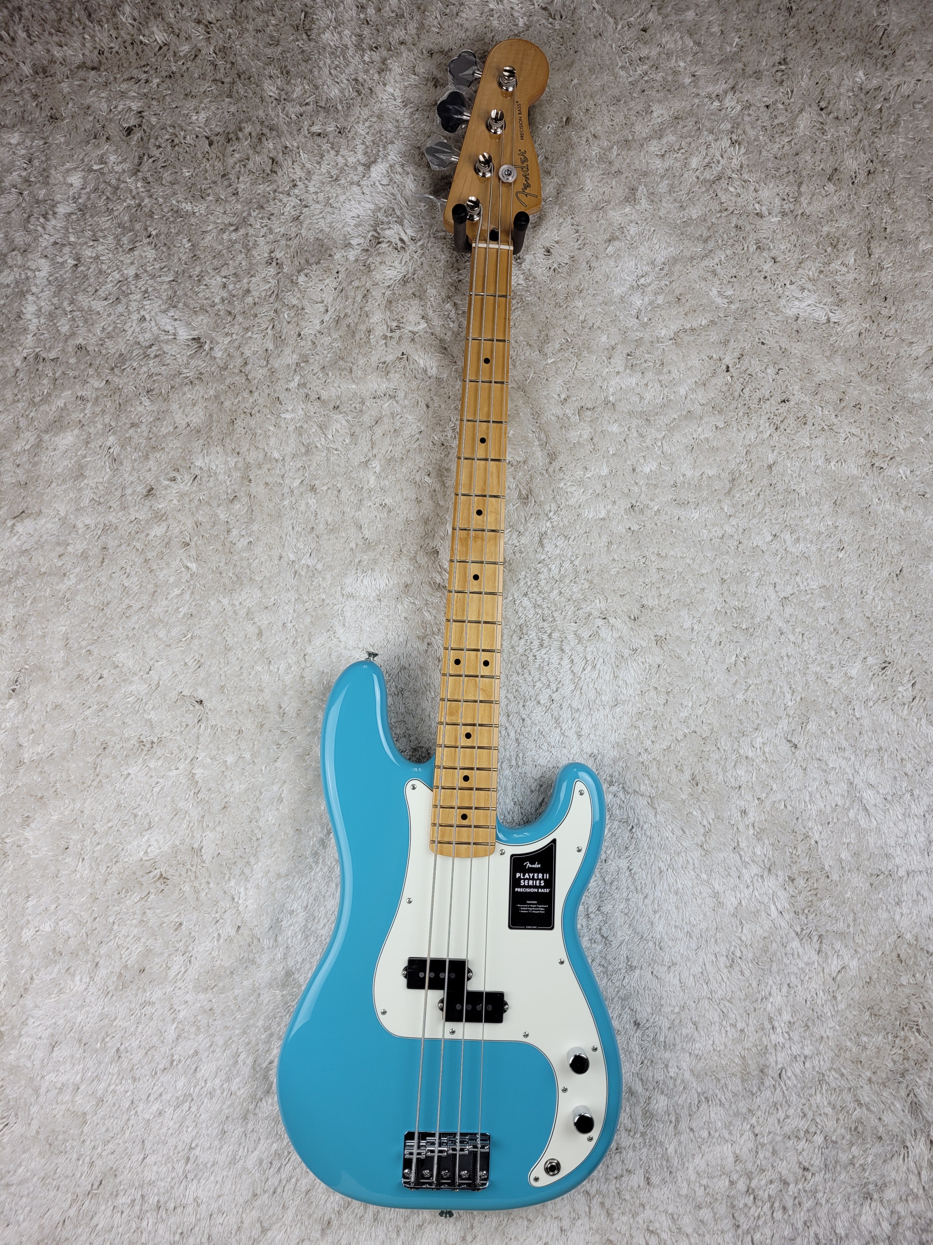 Fender Player II Precision Bass - Aquatone Blue with Maple Fingerboard