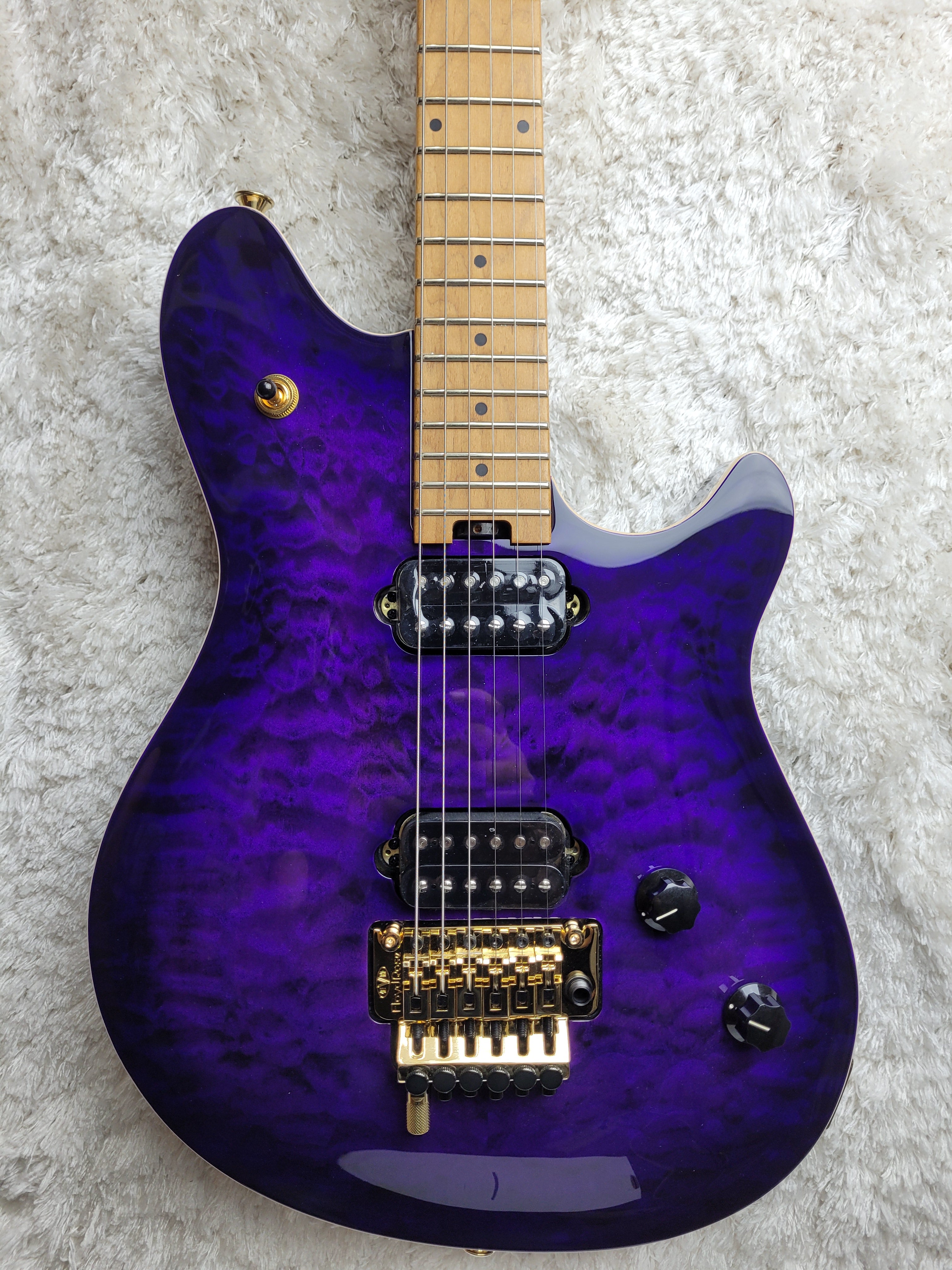 EVH Wolfgang Special QM Purple Burst Electric Guitar