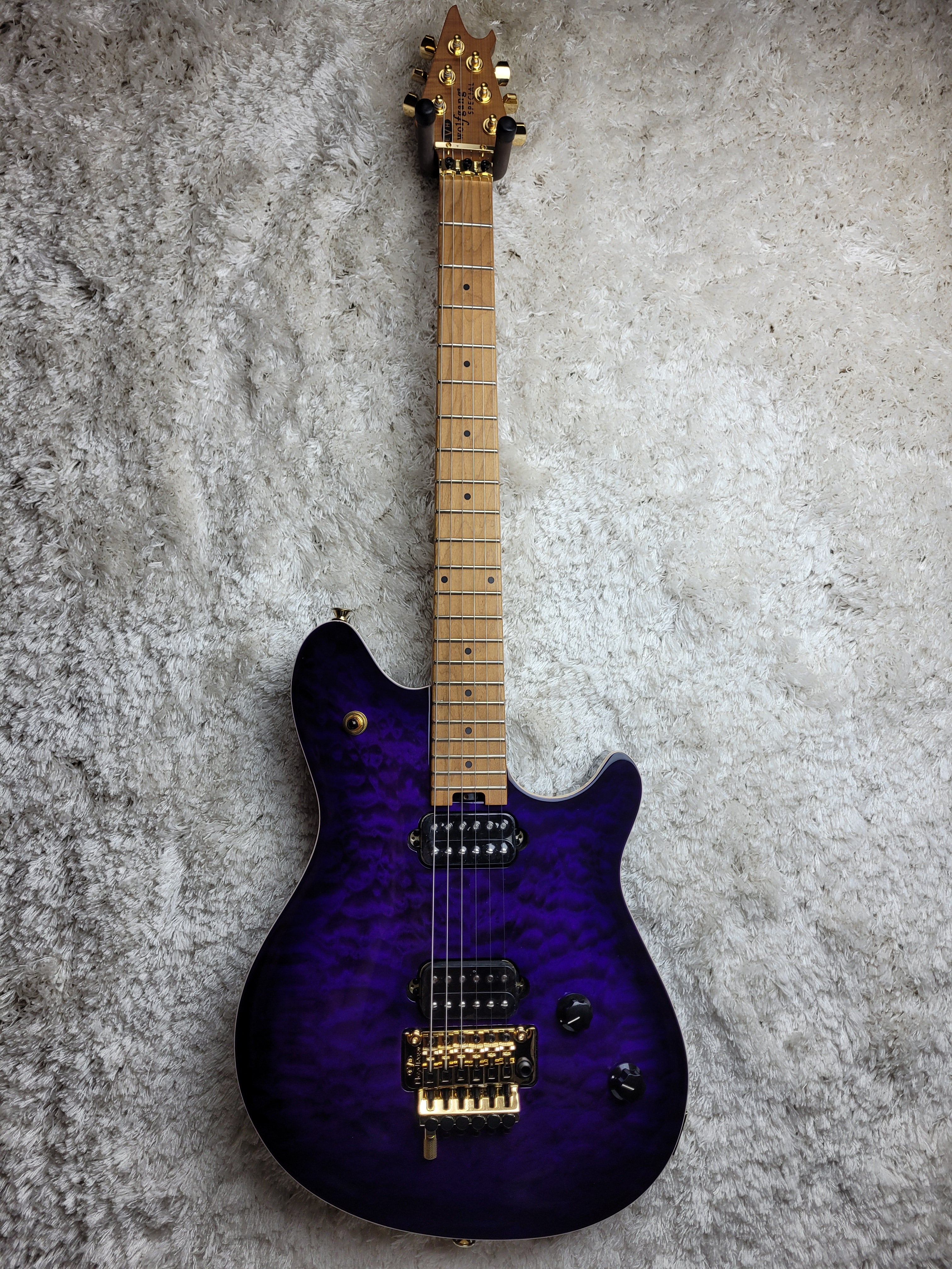 EVH Wolfgang Special QM Purple Burst Electric Guitar