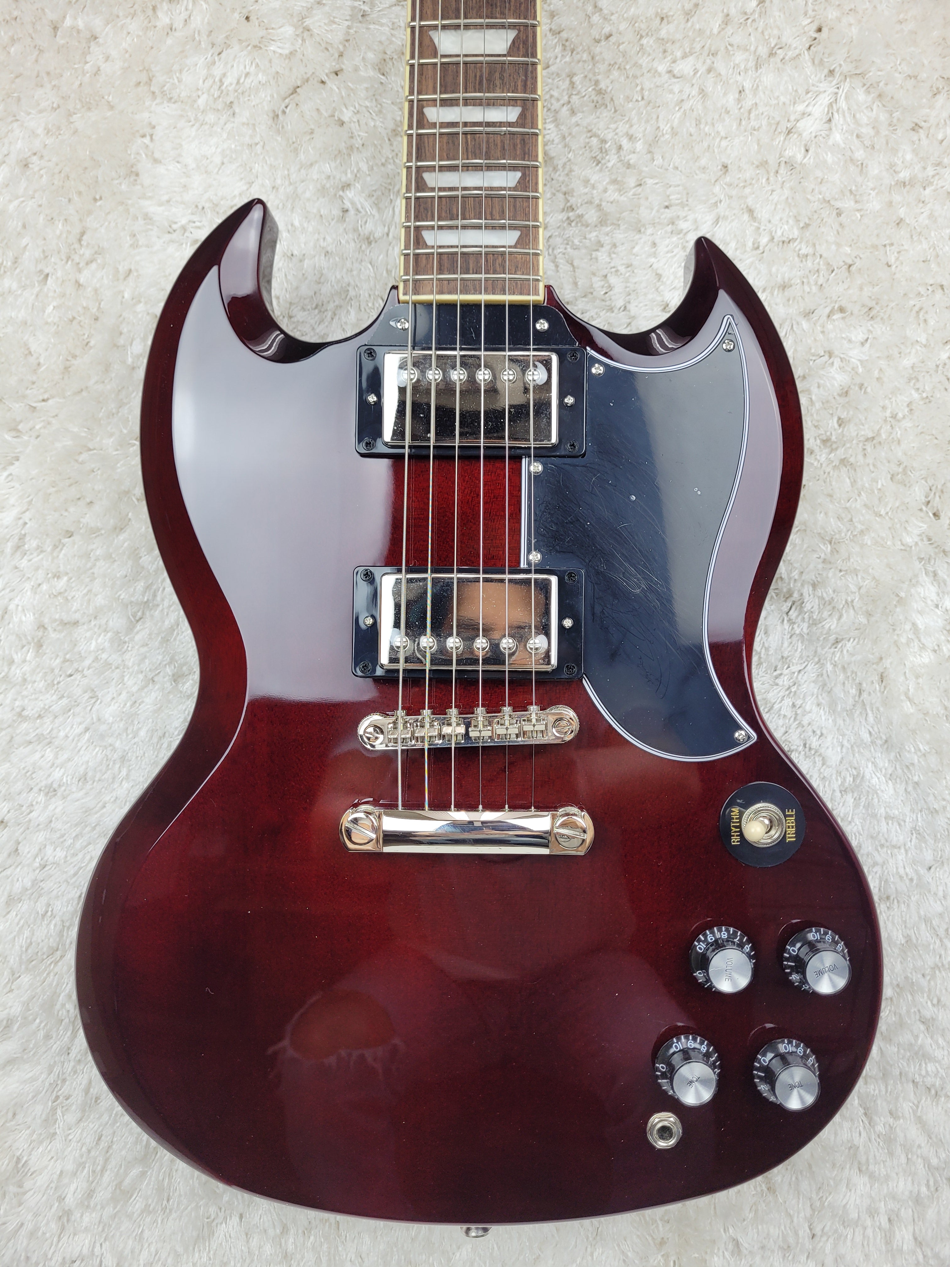 Epiphone SG Standard 60s Dark Wine Red Exclusive w/Premium Gig Bag