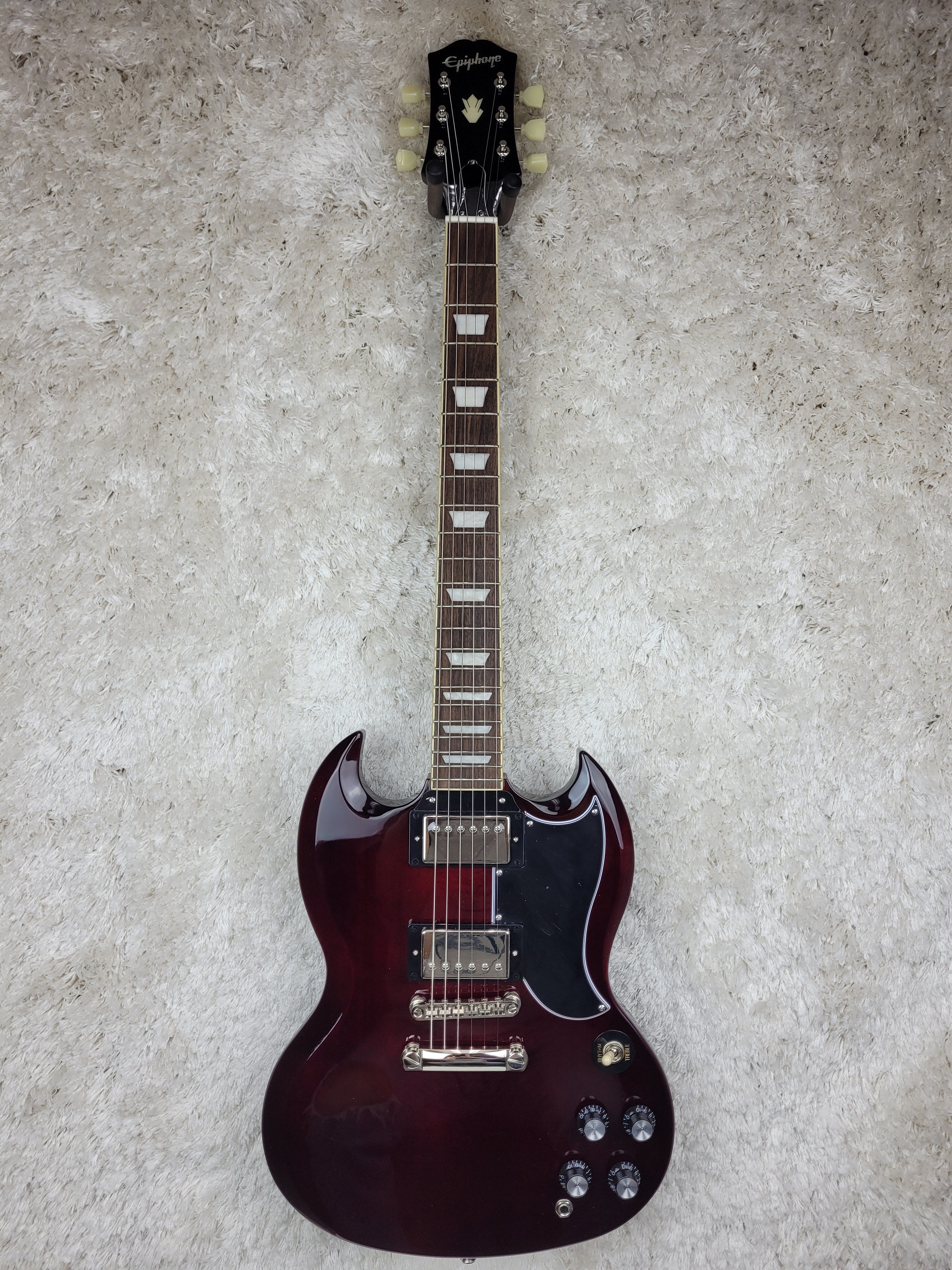 Epiphone SG Standard 60s Dark Wine Red Exclusive w/Premium Gig Bag