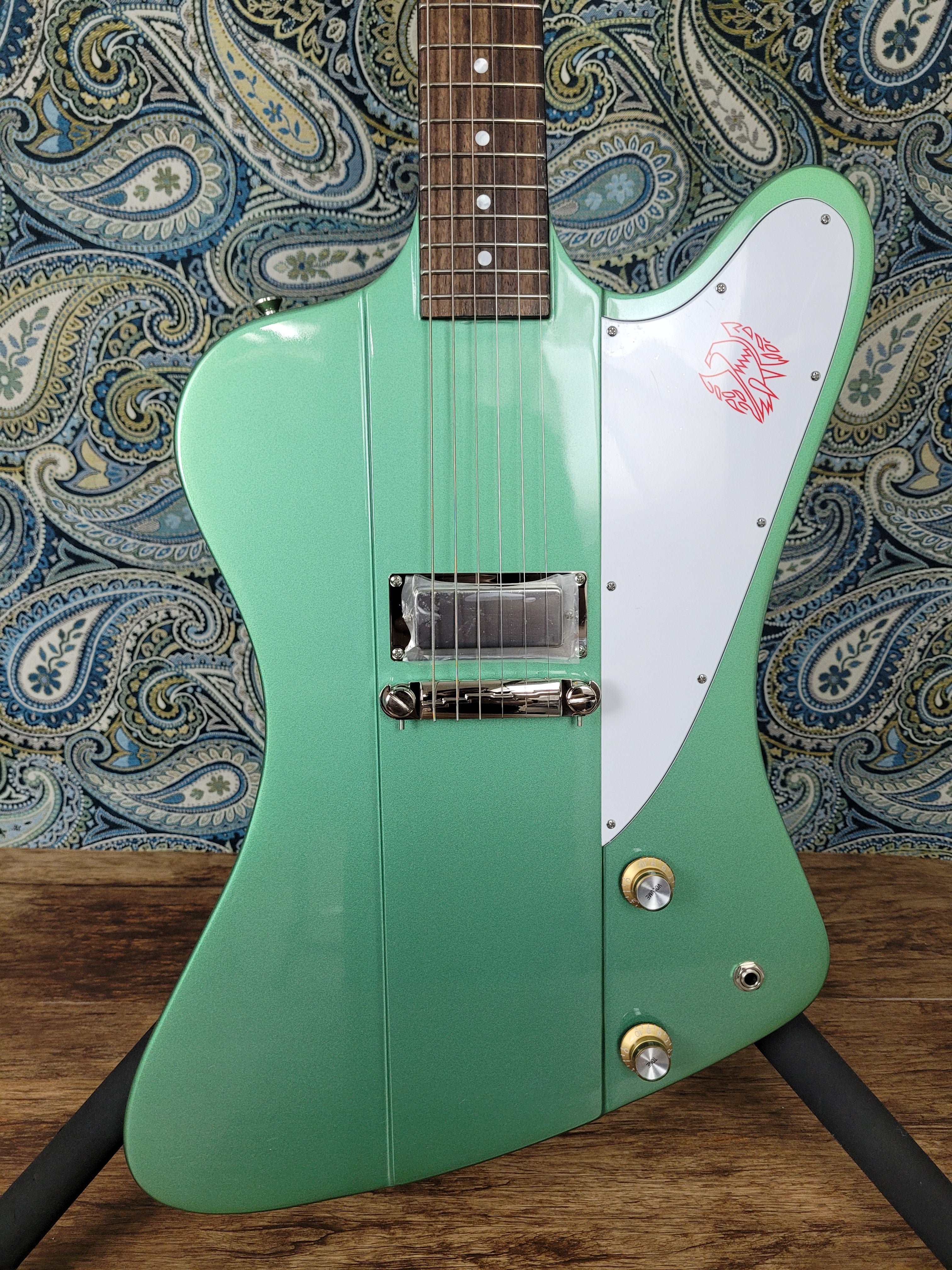 Epiphone 1963 Firebird I Inverness Green Electric Guitar w/ Hard Case