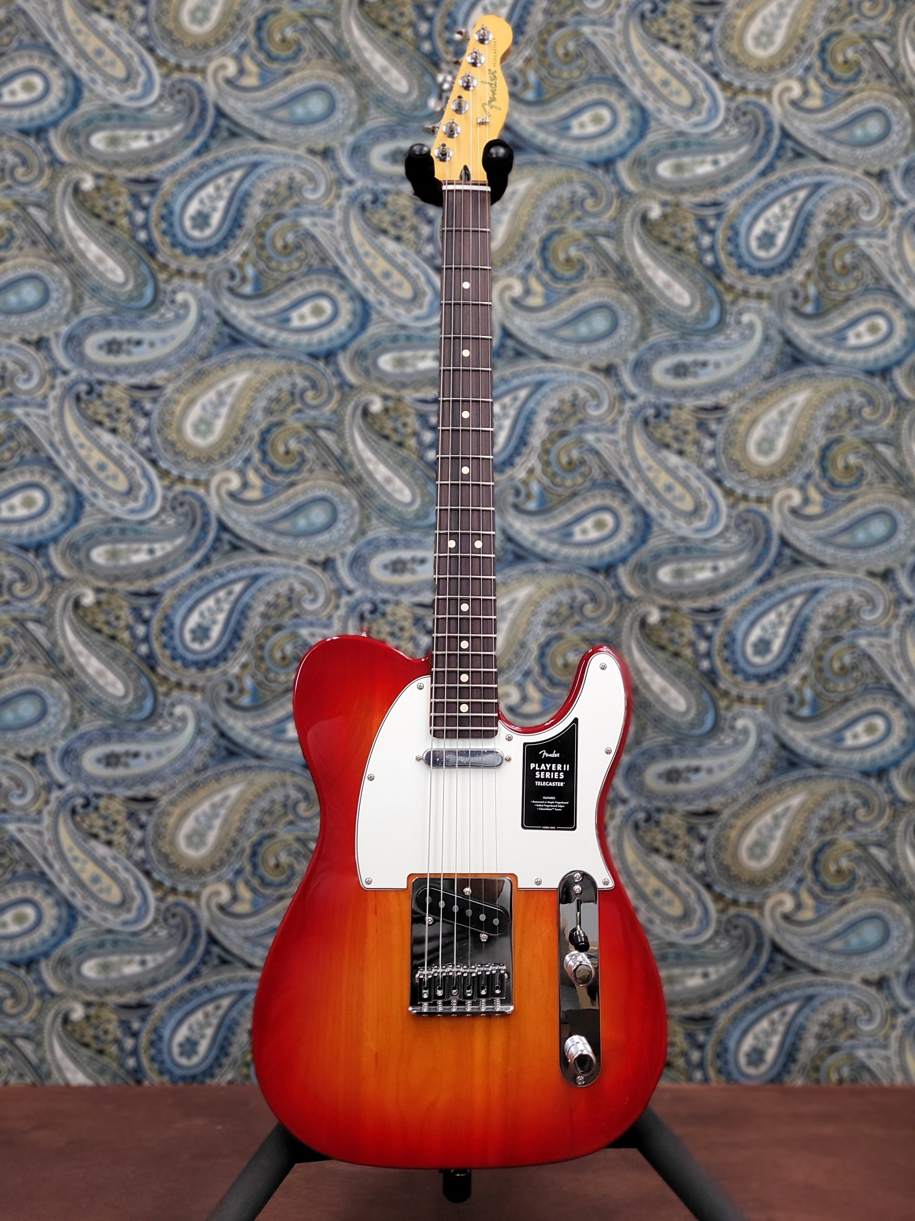 Fender Player II Telecaster Chambered Aged Cherry Burst