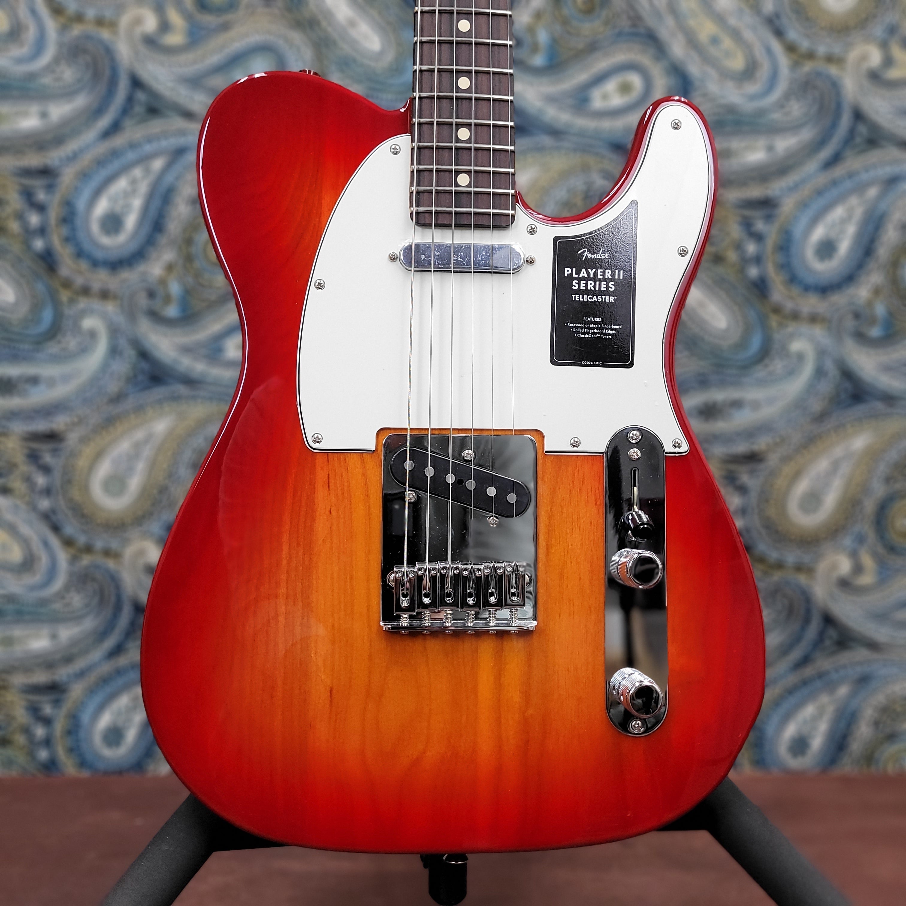 Fender Player II Telecaster Chambered Aged Cherry Burst