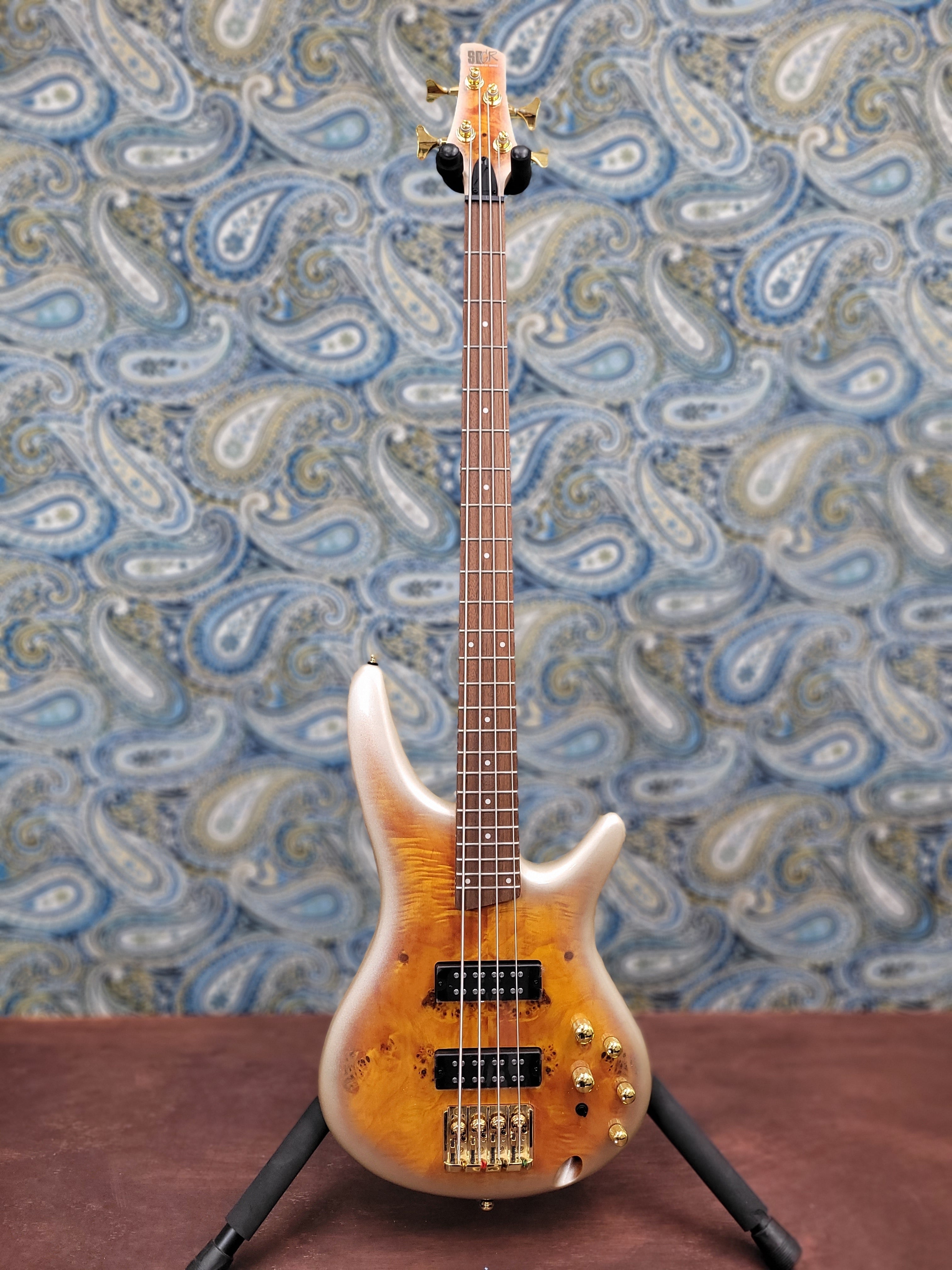 Ibanez SR400EPBDXMGU Standard 4-String Electric Bass Mars Gold Metallic Burst