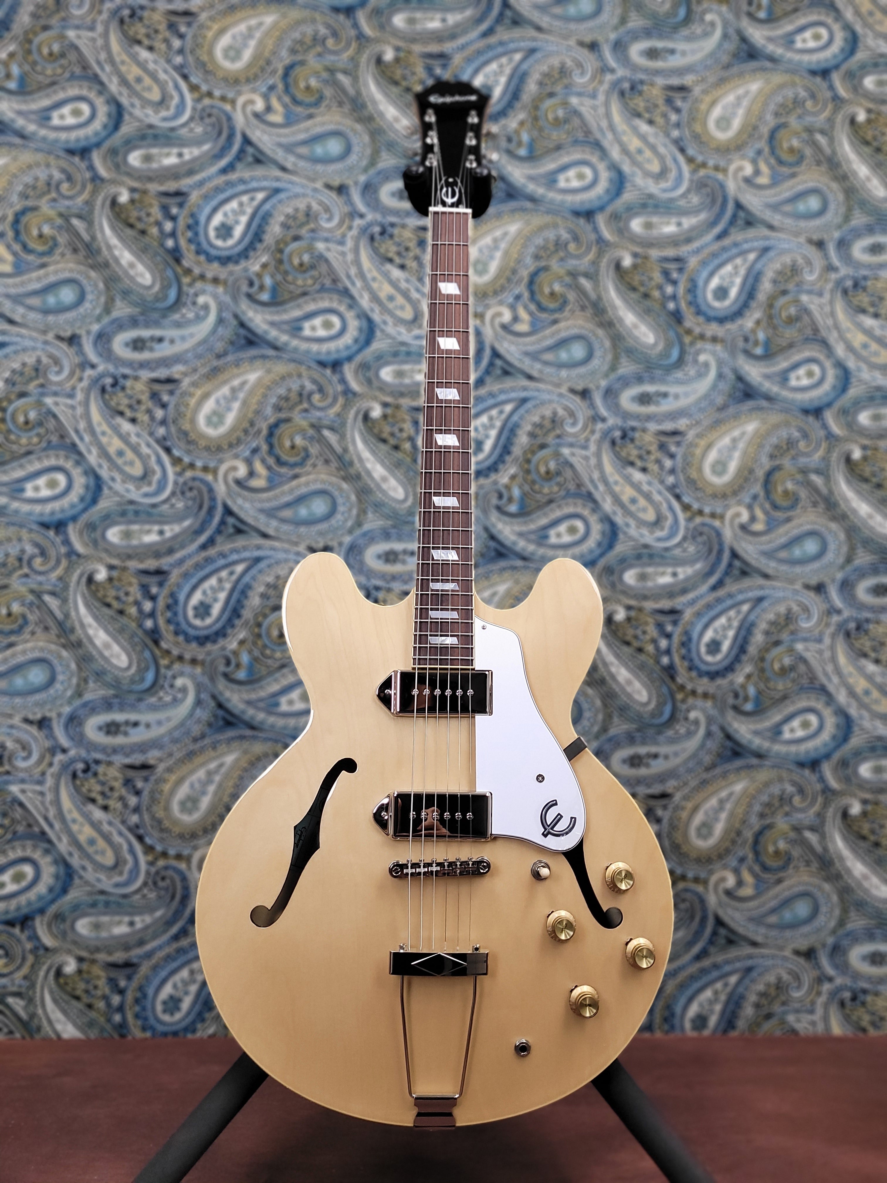 Epiphone Casino Natural w/ Premium Gig Bag