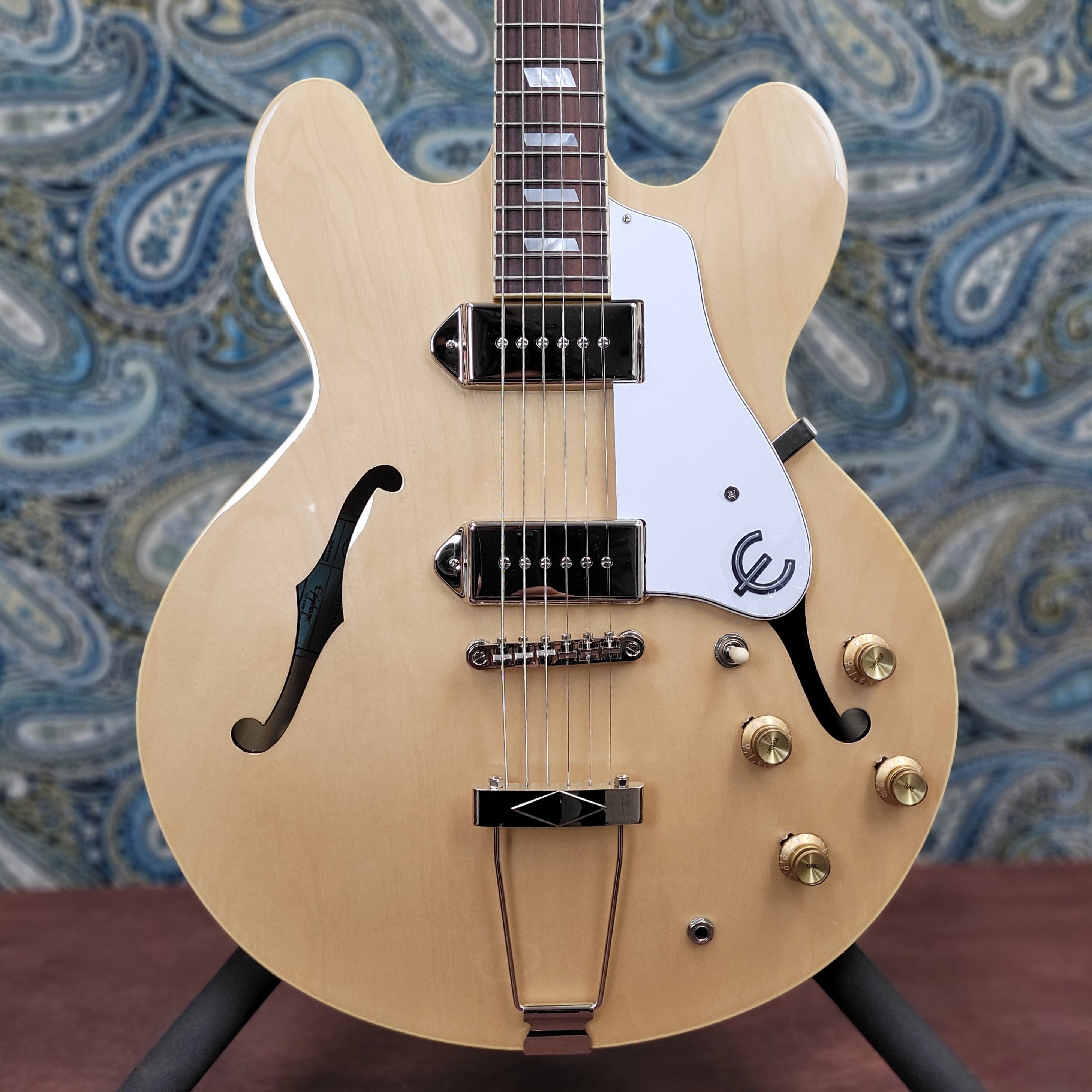 Epiphone Casino Natural w/ Premium Gig Bag