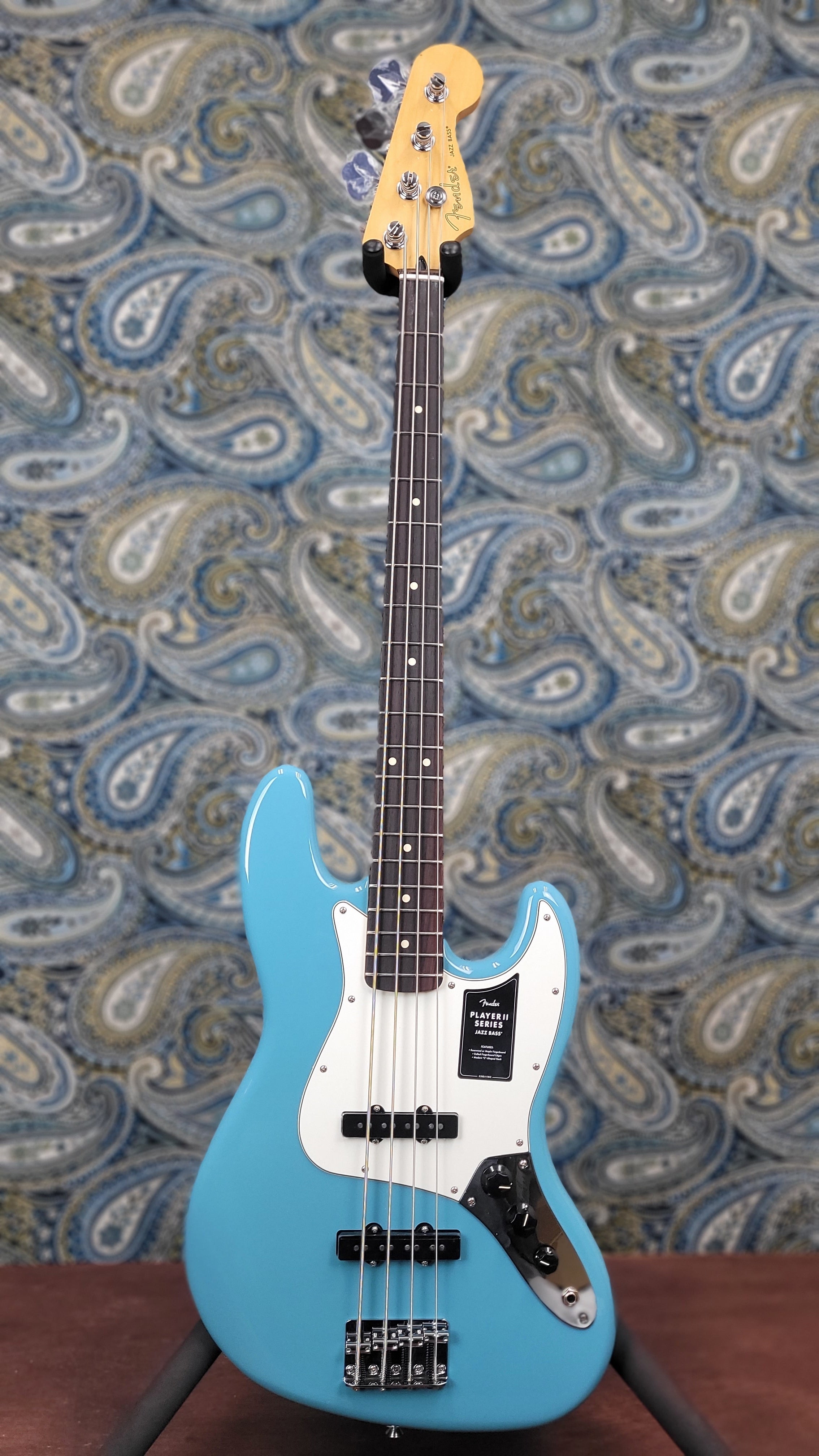 Fender Player Series II Jazz Bass Aquatone Blue