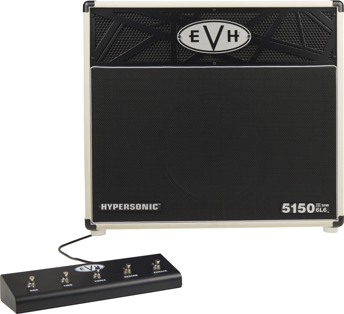 EVH 5150III Hypersonic 6L6 1x12 Digital Combo Ivory