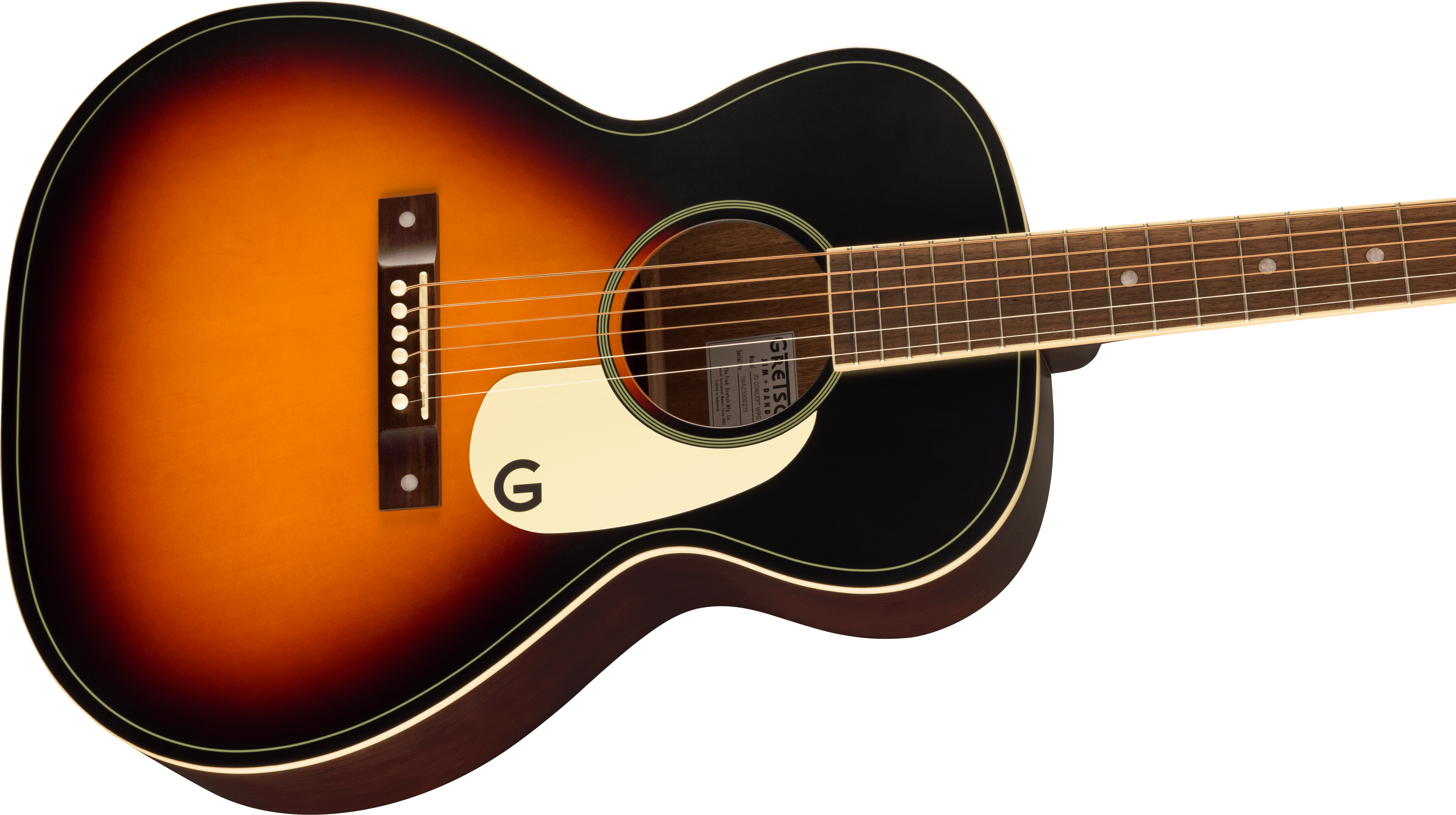 Gretsch Jim Dandy Concert Rex Burst Acoustic Guitar