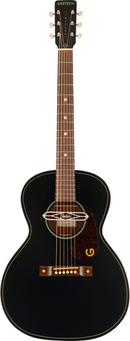 Gretsch Jim Dandy Deltoluxe Parlor Acoustic-Electric Guitar Black