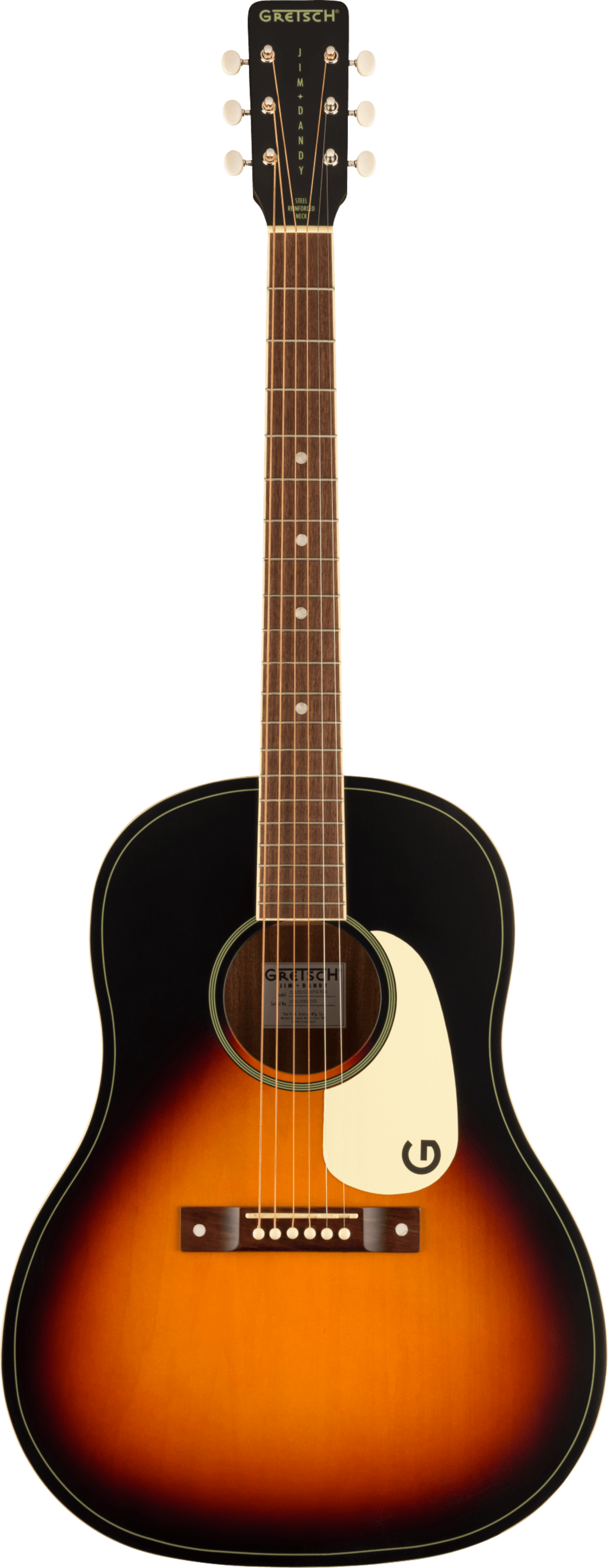 Gretsch Jim Dandy Dreadnought Acoustic Guitar Rex Burst