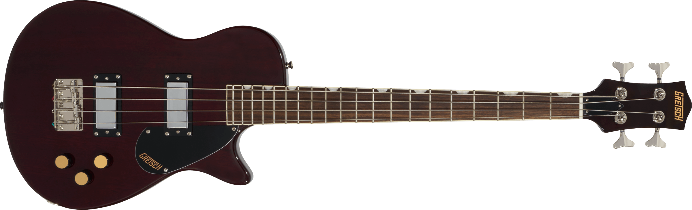 Gretsch Streamliner Jet Club Single-cut Electric Bass Guitar Walnut Stain