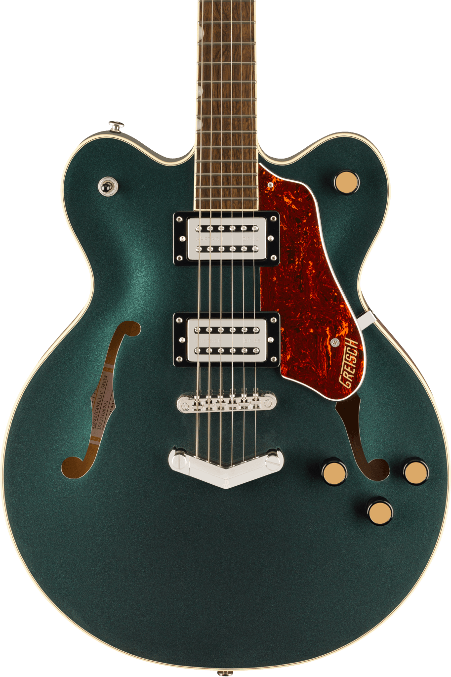 Gretsch G2622 Streamliner Center Block Double-Cut with V-Stoptail Cadillac Green