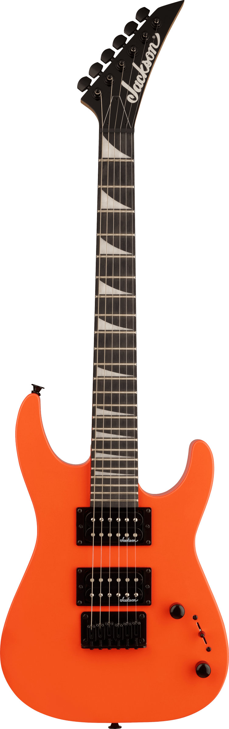Jackson JS Series Dinky Minion JS1X Safety Orange 2/3 Scale Guitar