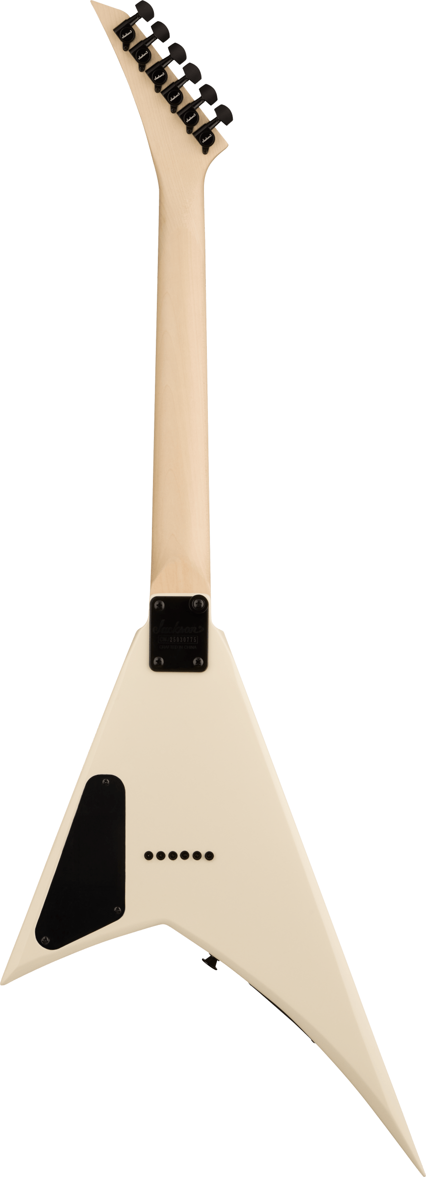 Jackson JS Series RR Minion JS1XM Vintage White Black Pinstripes