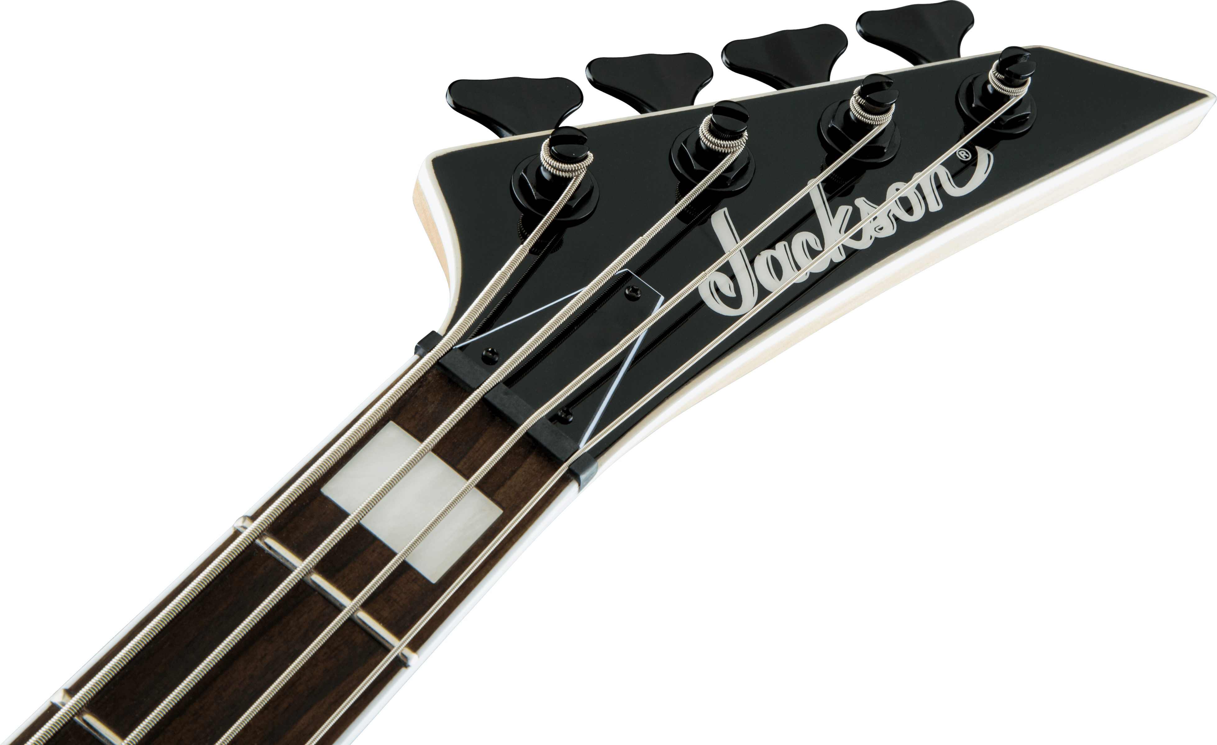 Jackson JS Series Kelly Bird Bass JS3Q Transparent Red Burst