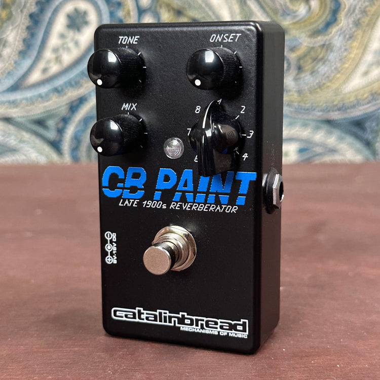 blurry pedal Catalinbread CB Paint Late 1900s Reverberator Pedal