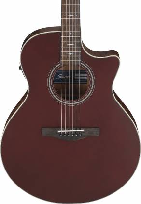Ibanez AE100BUF AE Series Acoustic Electric Guitar - Burgundy Flat