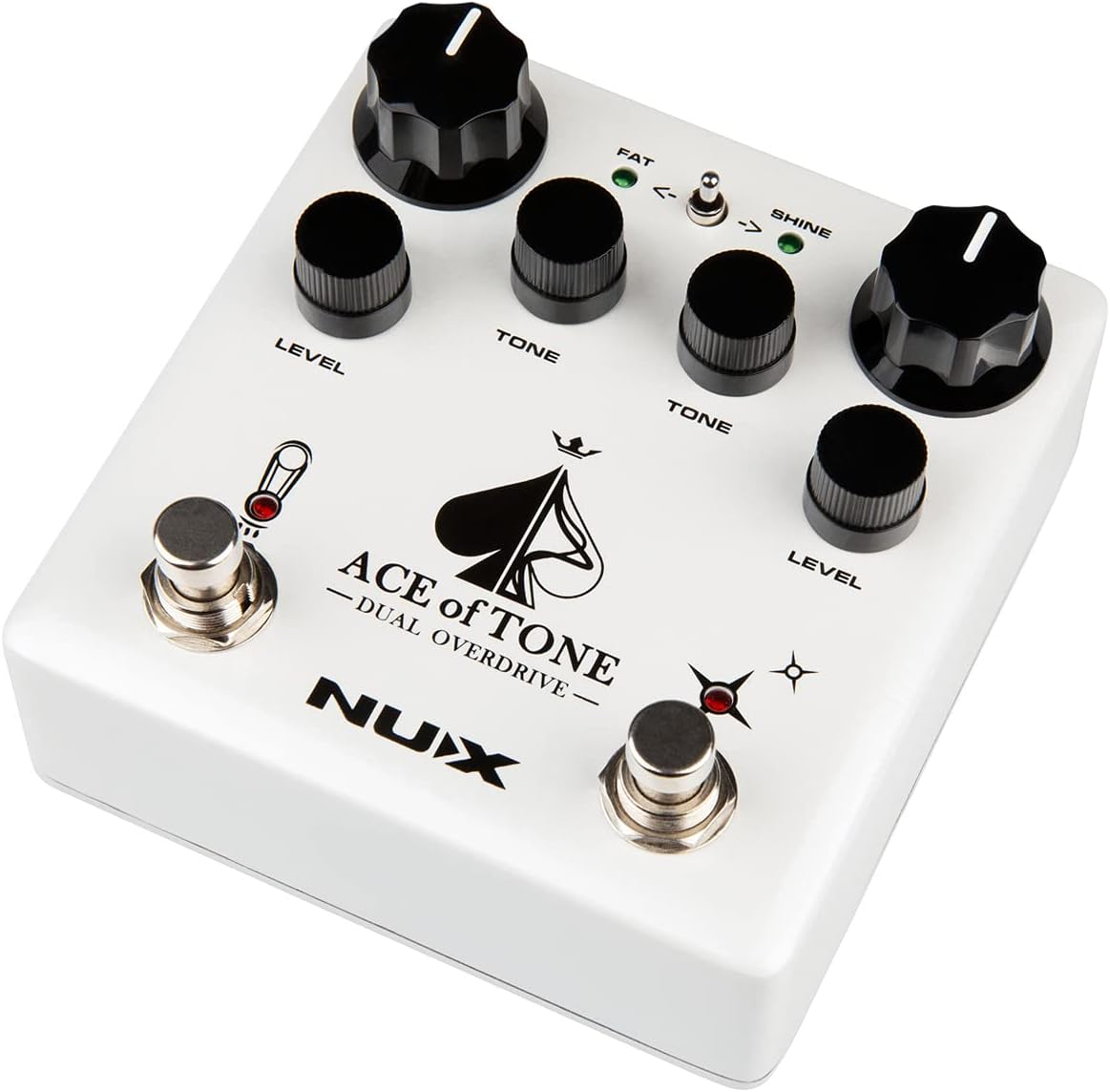 NUX Ace of Tone Dual Overdrive Pedal