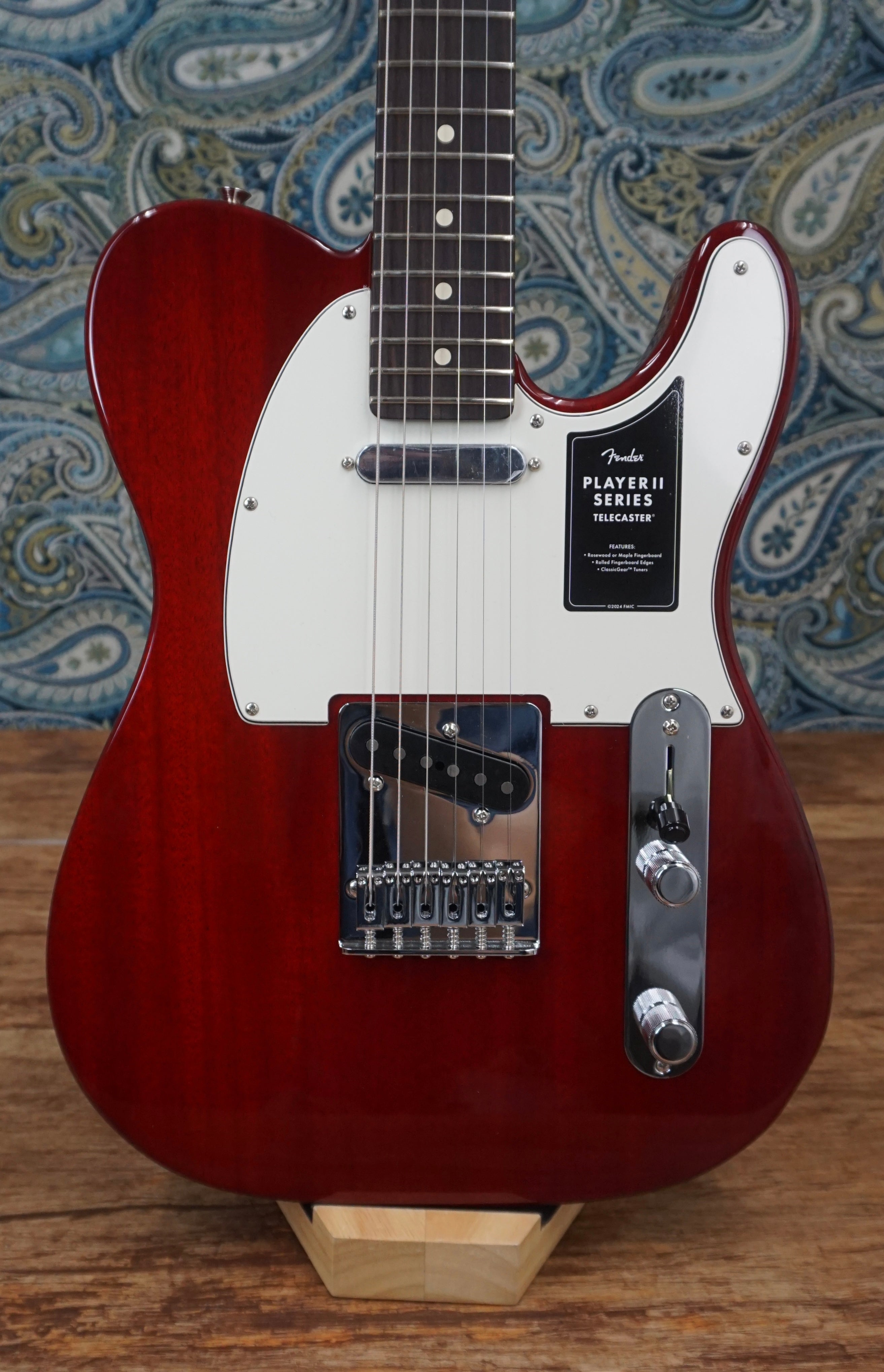 Fender Player Series II Telecaster Transparent Cherry