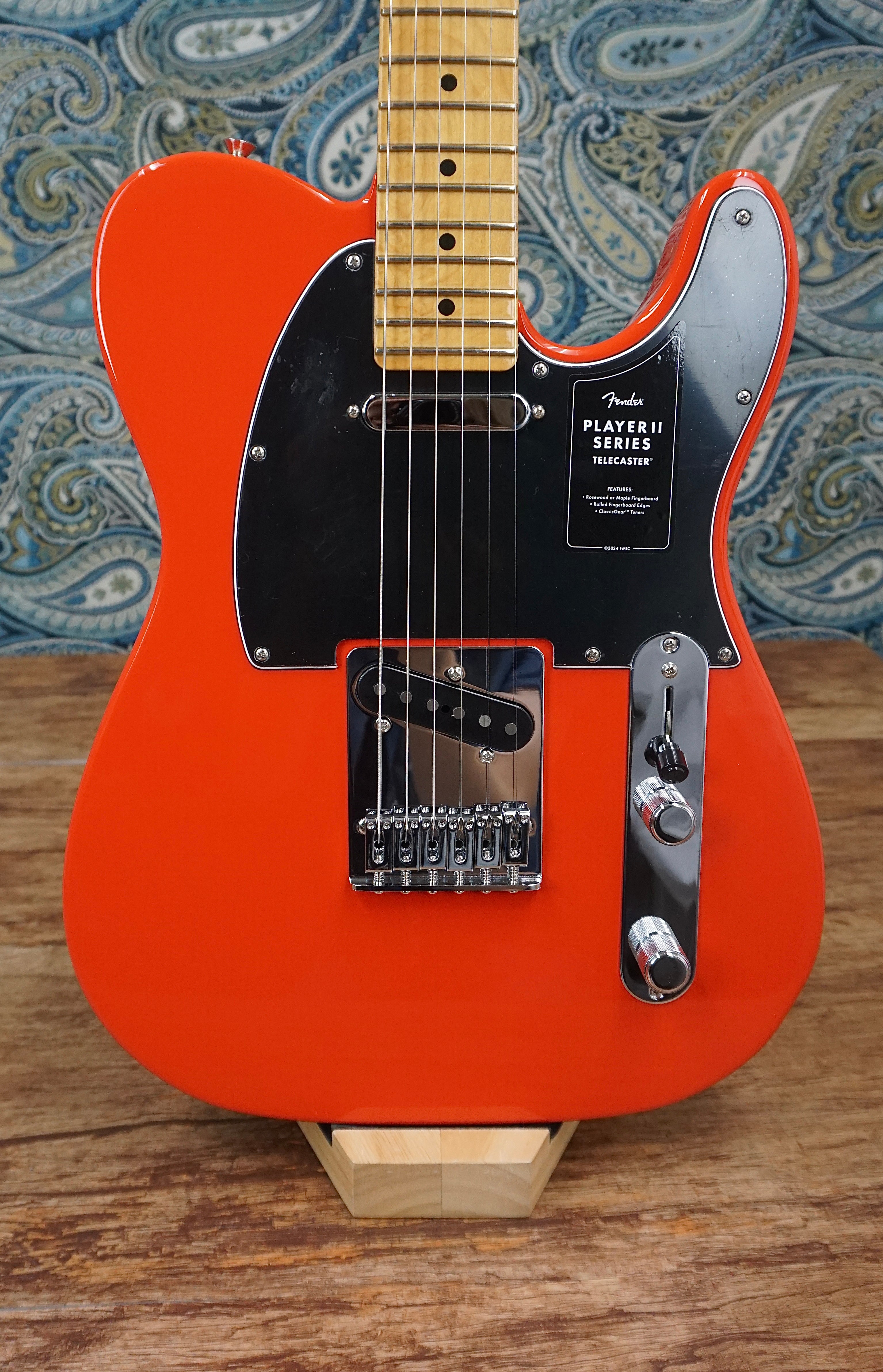 Fender Player Series II Telecaster Coral Red